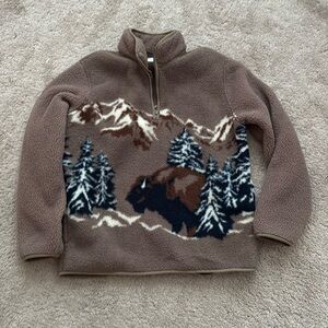 Sherpa pullover